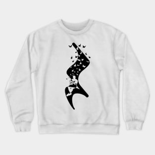 Acoustic guitar -Quarter Rest Crewneck Sweatshirt